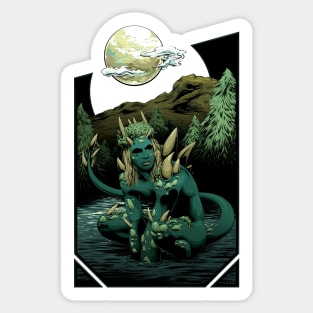 Darkness of the Swamp - Lake Monster Sticker